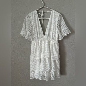 Show Me Your Mumu Women's White Dress size Small